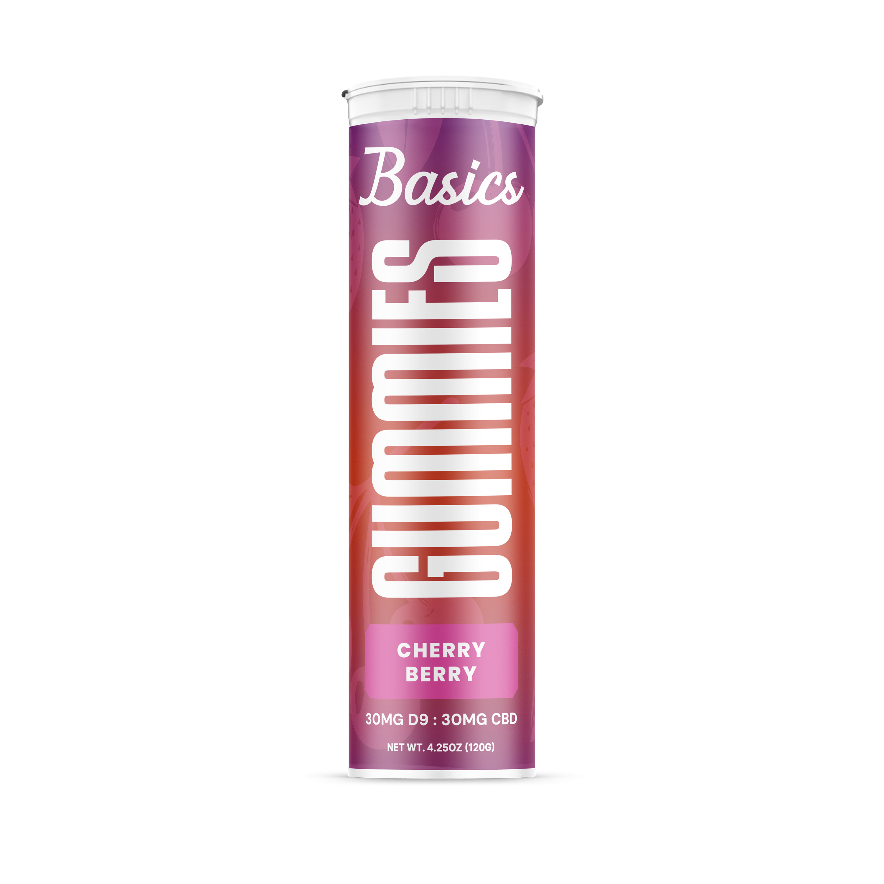 Basics - Nano Delta 9 THC Gummies - Cherry Berry Basics - Nano Delta 9 THC Gummies - Cherry Berry