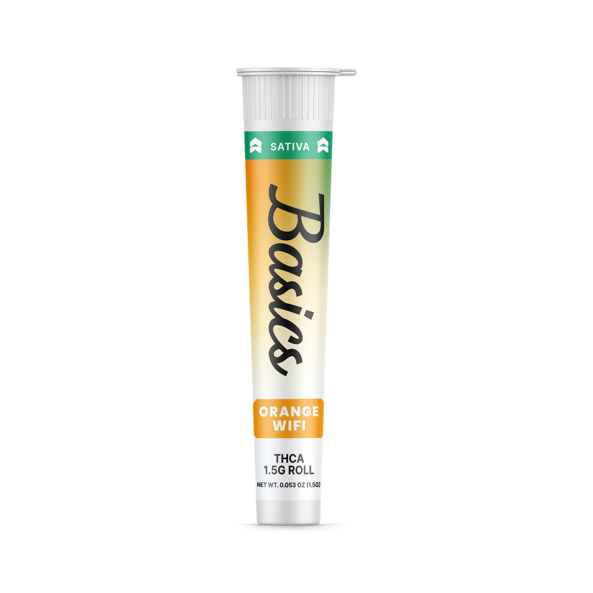 Basics Sativa THCa Hemp Pre Rolls - Orange Wifi