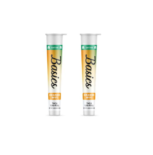 Basics Sativa THCa Hemp Pre Rolls - Orange Wifi