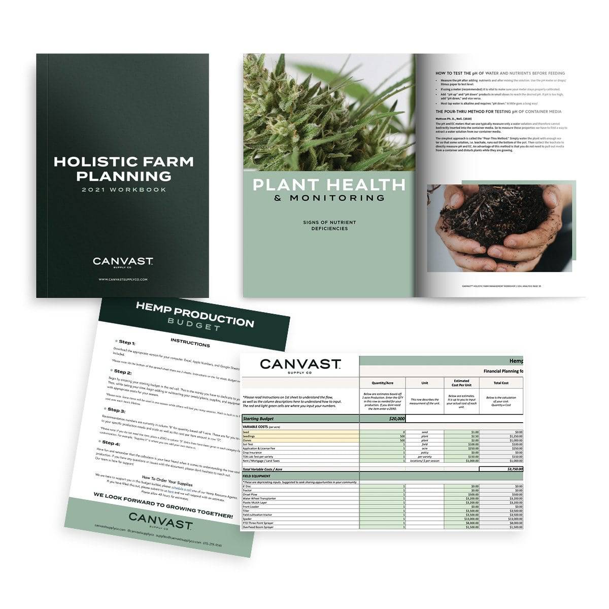 Cannabis Farm Planning Workbook - Canvast Supply Co.