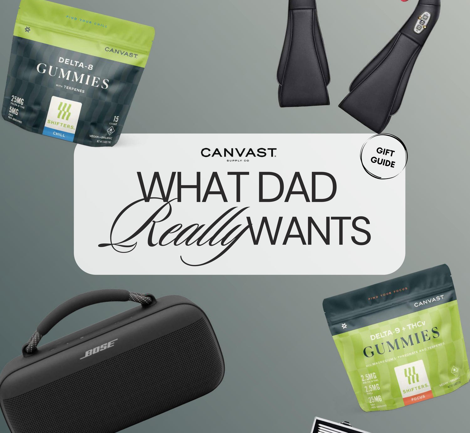 What Dad Really Wants for Father's Day: Unique Gifts from Canvast Supply Co.