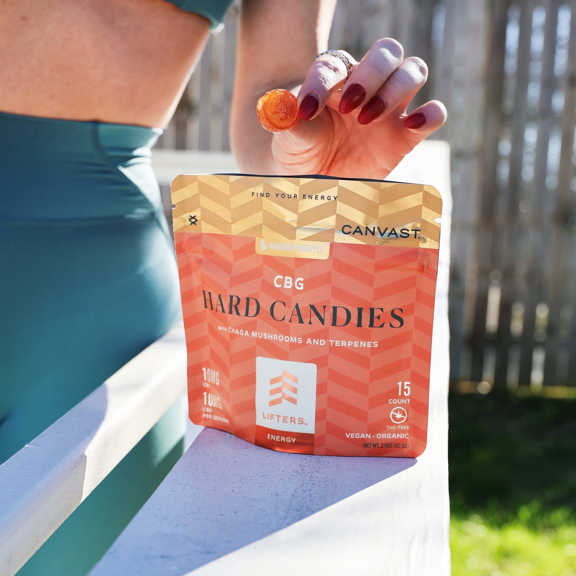 Canvast Hard Candies infused with mood-enhancing terpenes