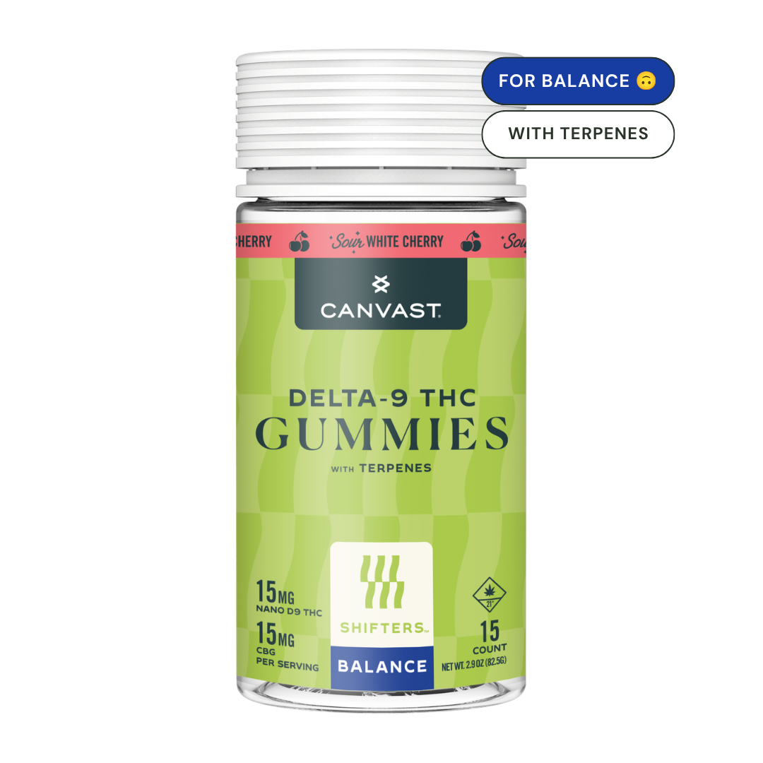 Shifters Balance Nano Delta-9 Gummies + Terpenes