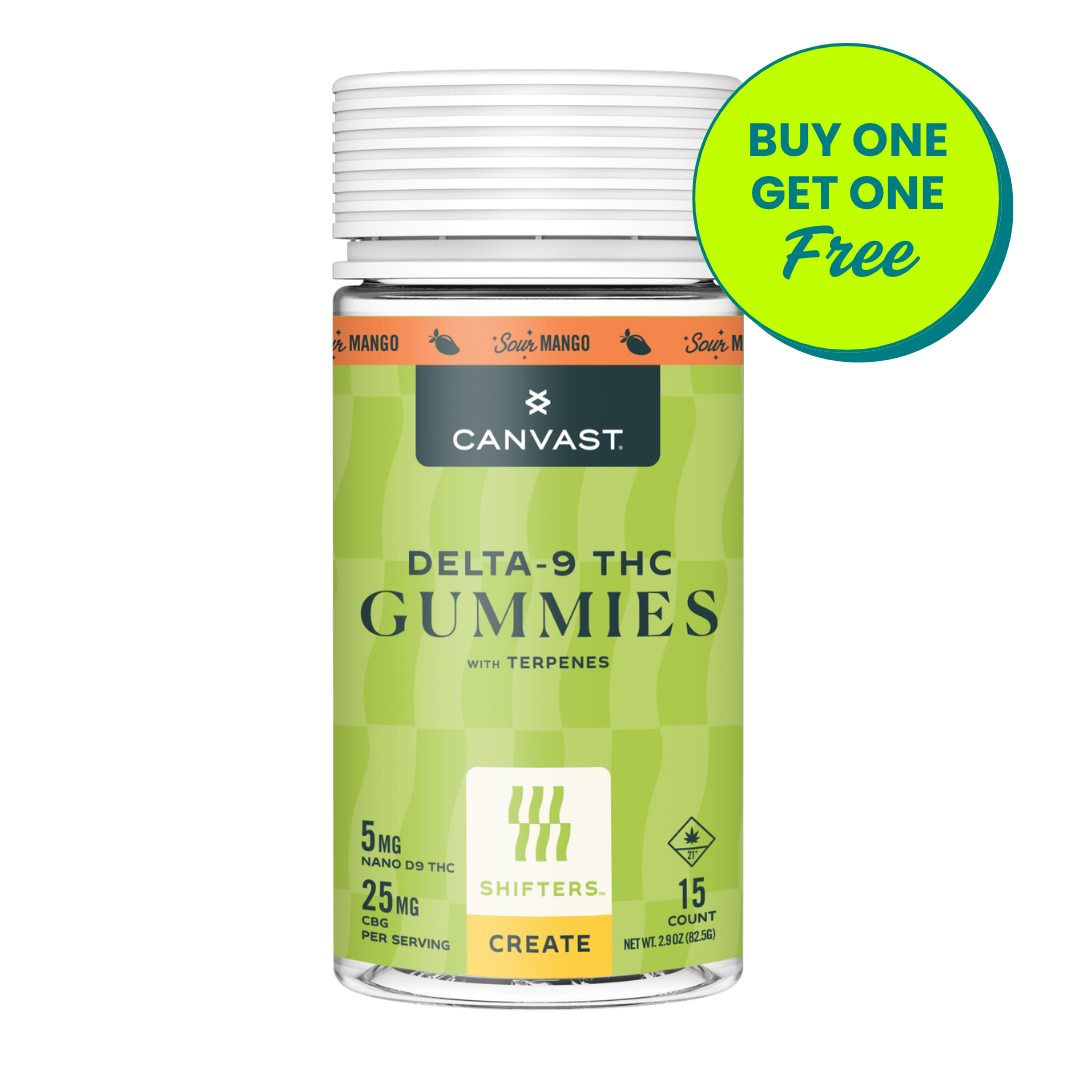 Shifters Create Nano Delta-9 Gummies + Terpenes