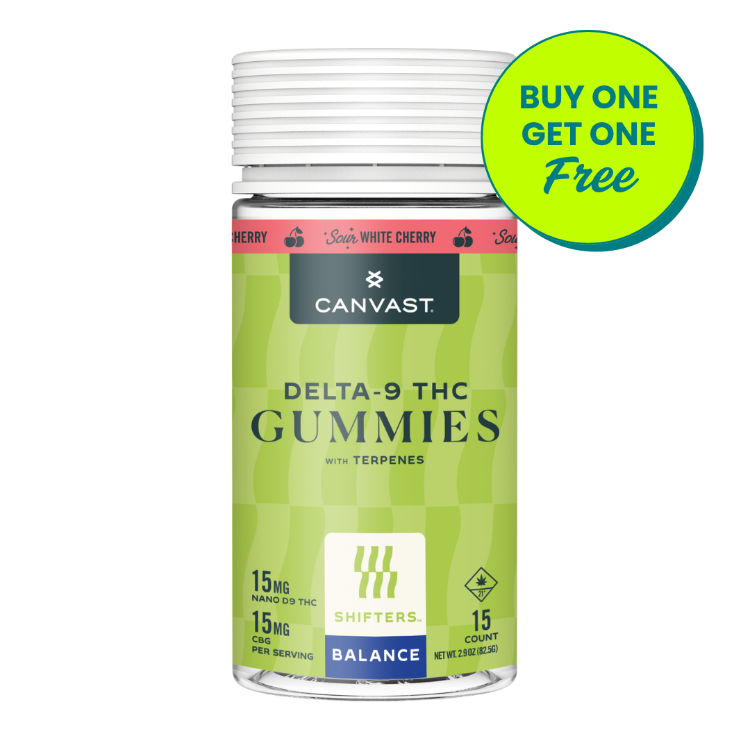 Shifters Balance Nano Delta-9 Gummies + Terpenes
