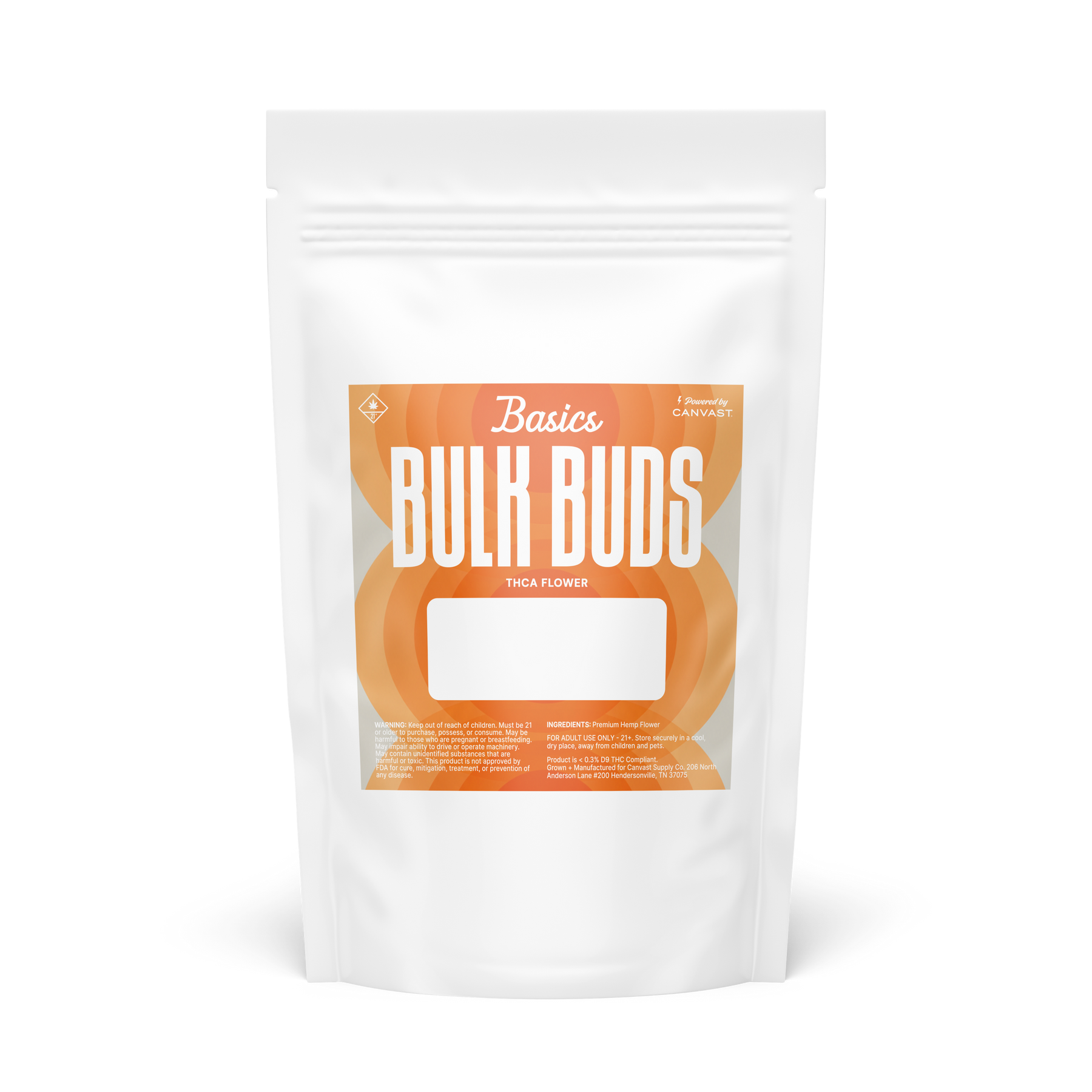 BASICS Bulk Buds - Blue Dream THCa Sativa Hemp Flower