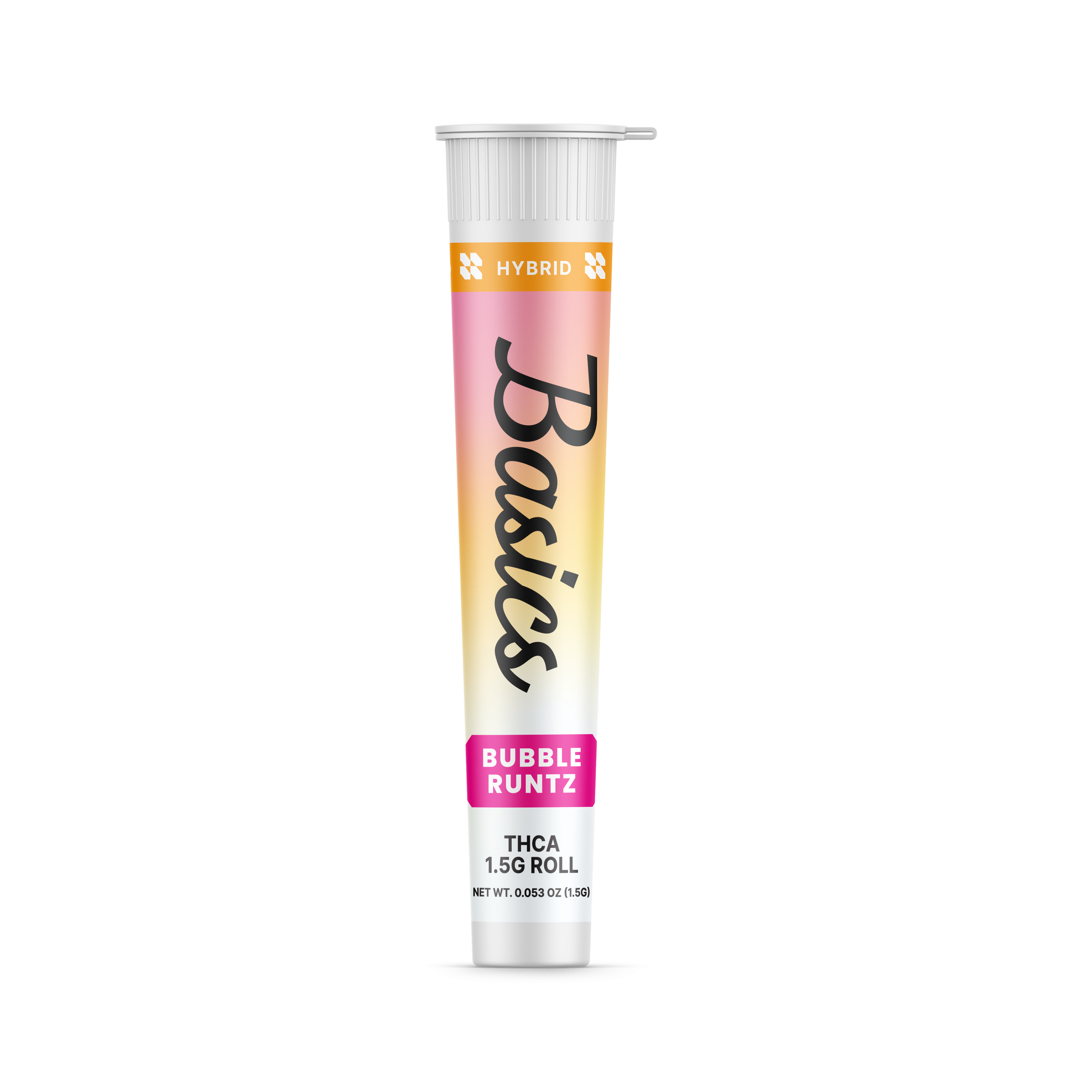Basics Hybrid THCa Hemp Pre Rolls – Bubble Runtz