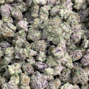 Cherry Cake is a vibrant sativa with bright green buds streaked with red hairs and coated in glistening trichomes. Its sweet cherry and vanilla aroma complements uplifting, euphoric effects that energize the mind and inspire creativity.