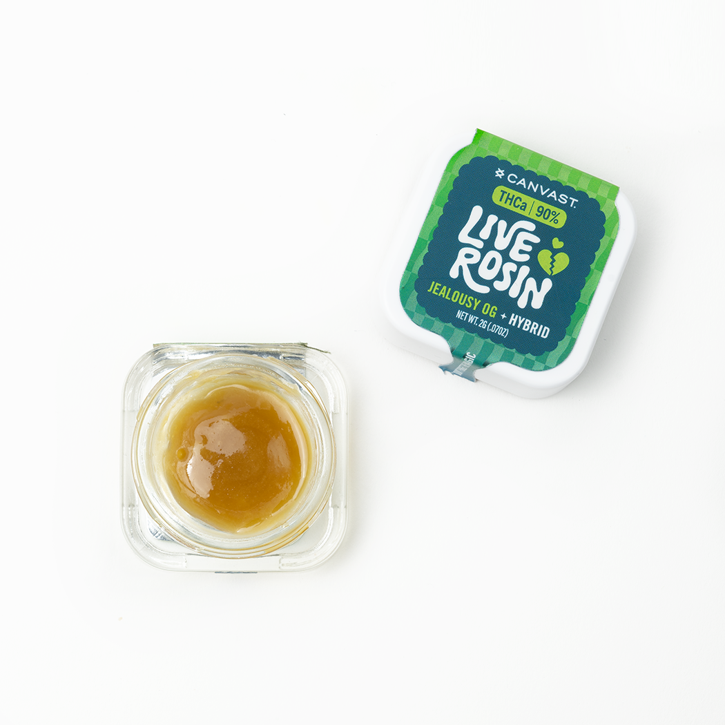 Jealousy OG THCa Live Rosin Concentrate