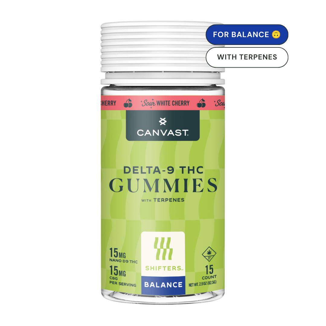 Shifters Balance Nano Delta-9 Gummies + Terpenes