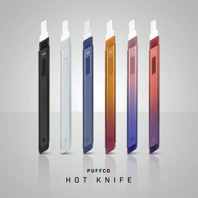 The Hot Knife is a USB-C chargeable loading tool with a ceramic tip that heats at the push of a button. No more dirty dab tools, sticky fingers, or clothes fuzz in your bowl – just hold down the button and watch your extract drop off in 3 seconds.