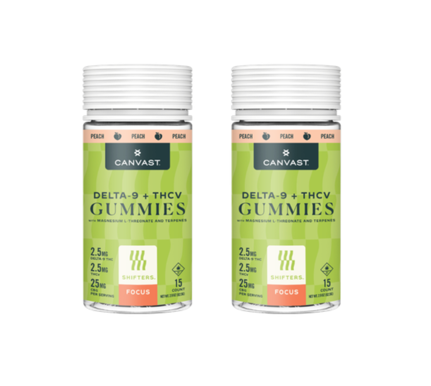 Shifters Focus Delta-9 + THCv Gummies