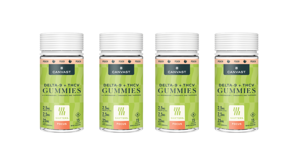 Shifters Focus Delta-9 + THCv Gummies