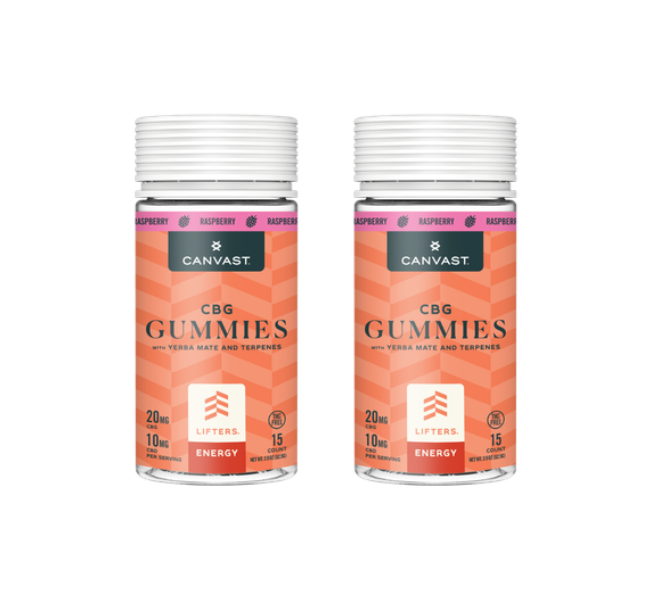 Lifters Energy Gummies with CBG + Yerba Maté + Terpenes