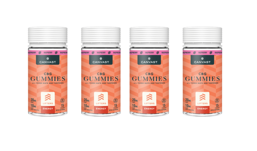 Lifters Energy Gummies with CBG + Yerba Maté + Terpenes