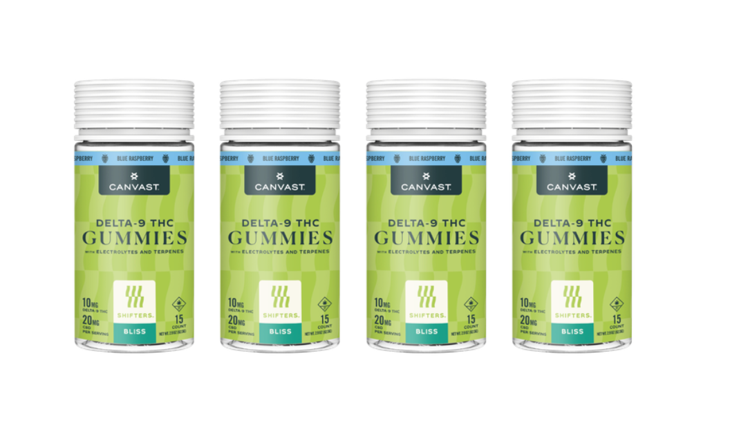 Shifters Bliss Delta-9 Gummies + Electrolytes + Terpenes