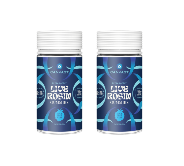 Shifters High - Sour Blue Razz Live Rosin Extra Potent Delta 9 THC Gummies