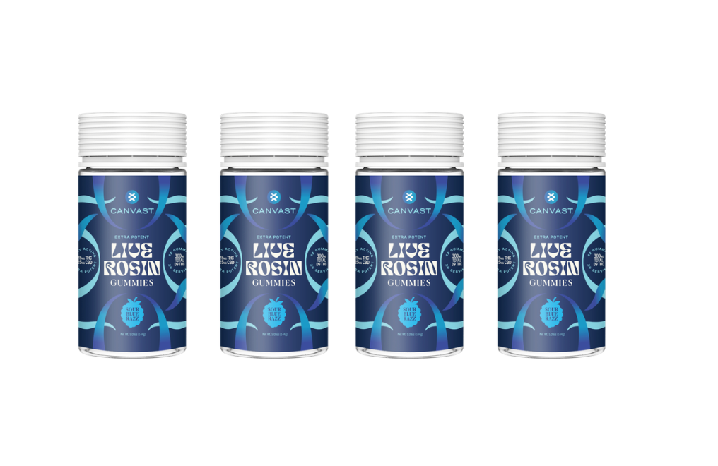 Shifters High - Sour Blue Razz Live Rosin Extra Potent Delta 9 THC Gummies