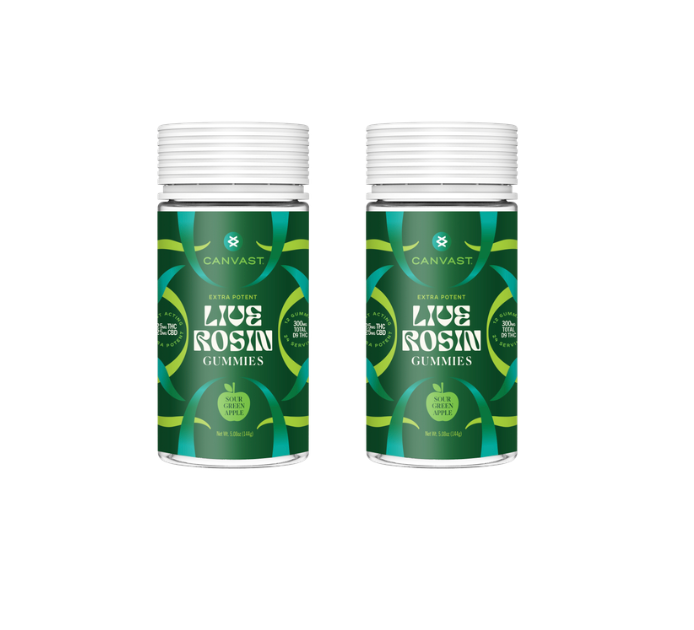 Shifters High - Sour Green Apple Live Rosin Extra Potent Delta 9 THC Gummies