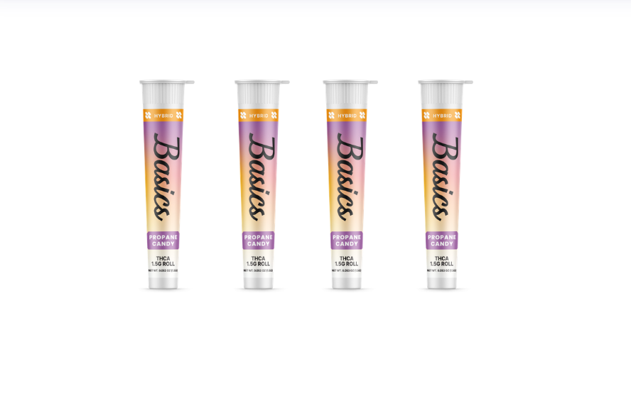 Basics Hybrid THCa Hemp Pre Rolls – Propane Candy