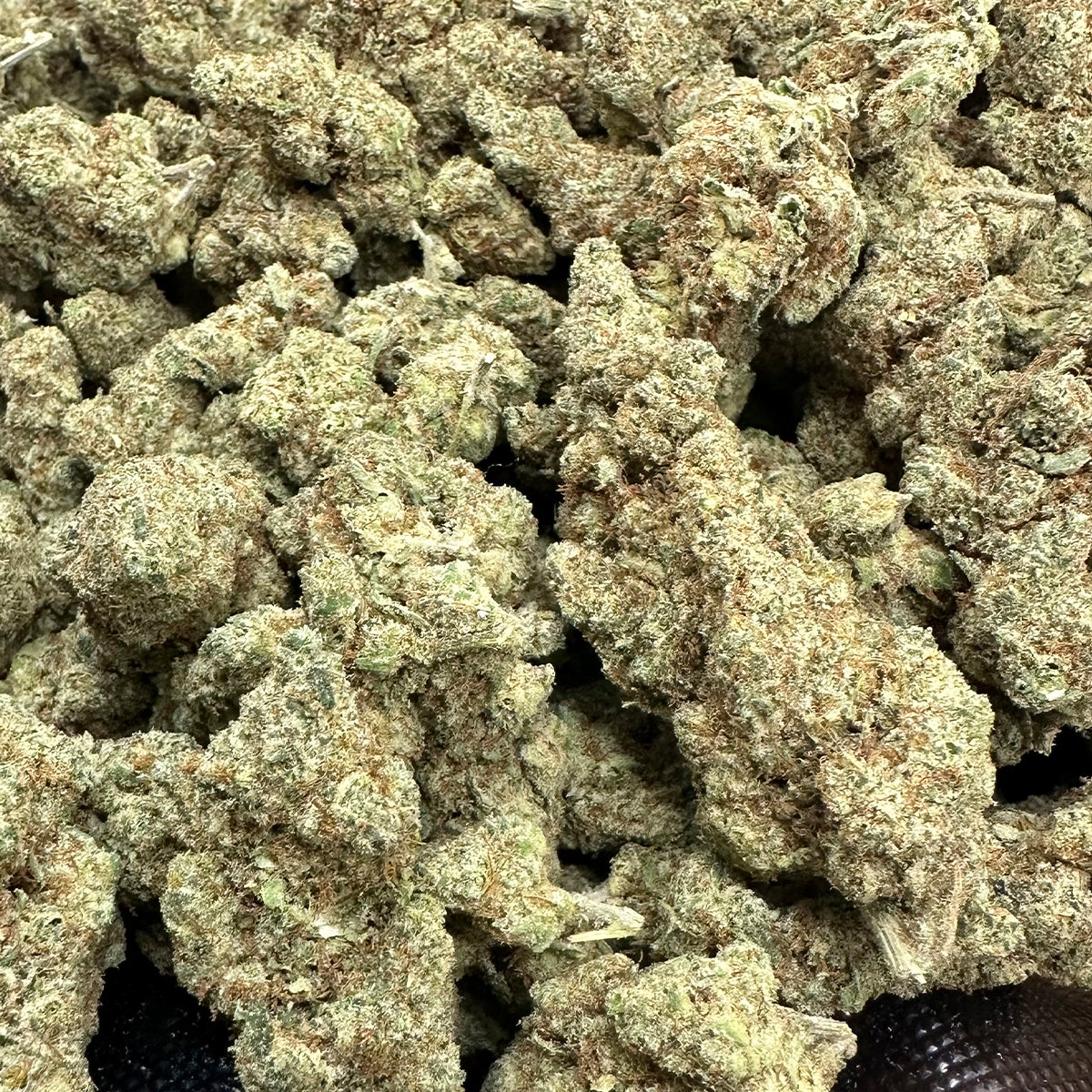 Lemon Pound Cake Sativa Premium Hemp Flower - This sativa leaning hybrid is a citrus delight. With the dominant terpene as caryophyllene and Light green, tight, dense nugs. Lemon Pound cake is known to provide a talkative uplifting experience. Available in 3.5g and 14g size jars.